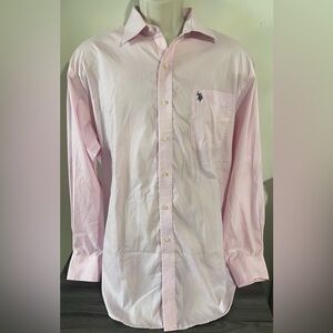 🍂 U.S. Polo Assn. Pink Men's Shirt
